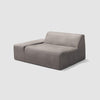 Modo Right End Performance Fabric - Mocha