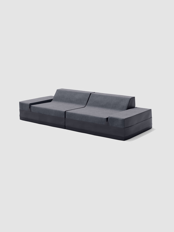 Modo 2 Piece (102") Sofa Outdoor - Graphite