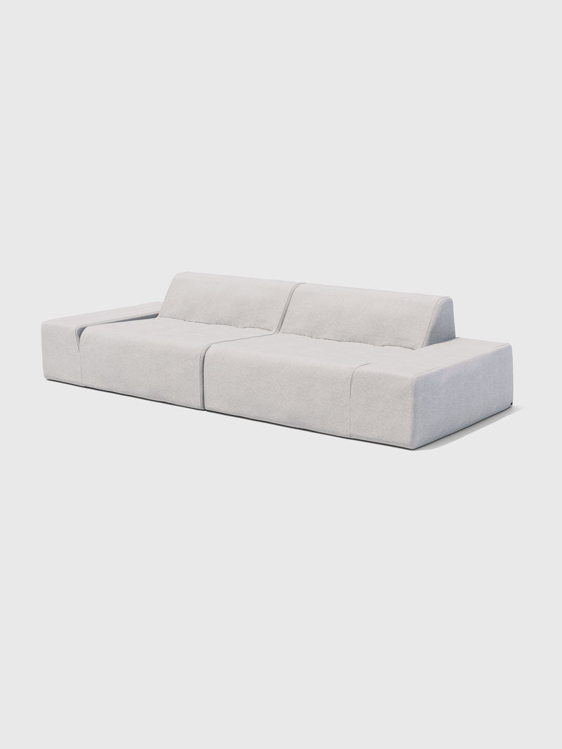 Modo 2 Piece (102") Sofa - Performance Fabric - Natural