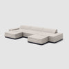 Modo 3 Piece (142") Sofa + 2 Ottoman - Outdoor - Oat