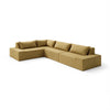 Modo 4 Piece Sectional (Classic) - Chamomile