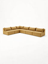 Modo 6 Piece Sectional (Armless) - Chamomile