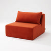 Modo Center Velvet - Tangerine