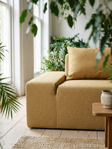Modo 3 Piece (142") Sofa - Performance Fabric - Chamomile