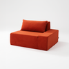 Modo Left End Velvet - Tangerine