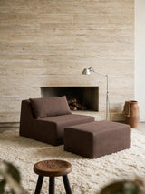 Modo Lounge Chair - Performance Fabric - Mocha