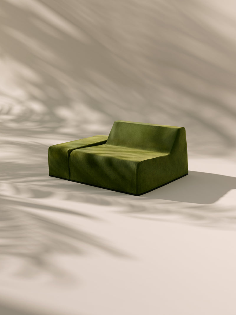 Modo Right End - Velvet - Moss