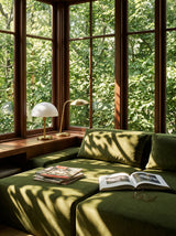 Modo 2 Piece (102") Sofa - Velvet - Moss