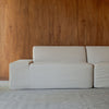 Modo Right End - Performance Fabric - Natural