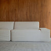 Modo Left End - Performance Fabric - Natural