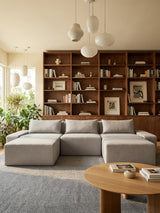 Modo 3 Piece (142") Sofa - Performance Fabric - Natural