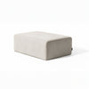 Modo Ottoman Slipcover - Performance Fabric - Natural