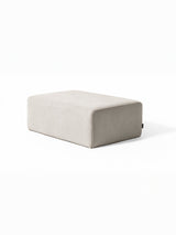 Modo Ottoman Slipcover - Performance Fabric - Natural
