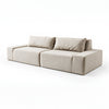 Modo 2 Piece (102") Sofa - Performance Fabric - Natural