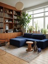 Modo 2 Piece (102") Sofa - Velvet - Pacific