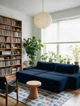 Modo 2 Piece (102") Sofa - Velvet - Pacific