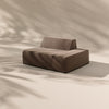 Modo Left End Slipcover - Velvet - Portobello
