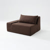 Modo Right End Performance Fabric - Mocha