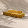 Modo 2 Piece (102") Sofa - Velvet - Saffron