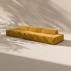 Modo 3 Piece (142") Sofa - Velvet - Saffron