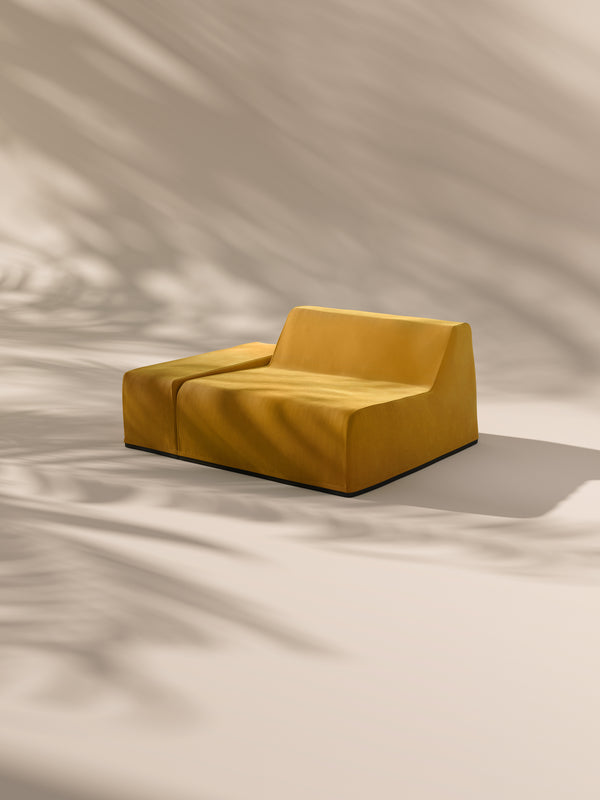 Modo Right End - Velvet - Saffron