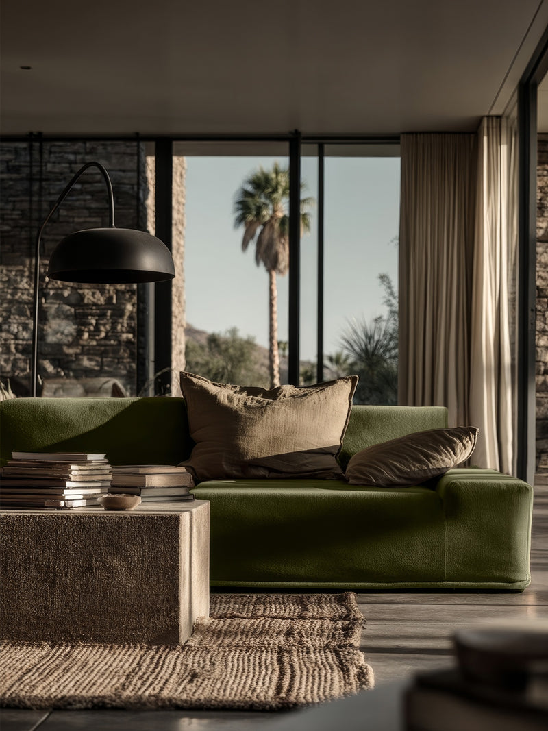 Modo 3 Piece (142") Sofa - Performance Fabric - Sage