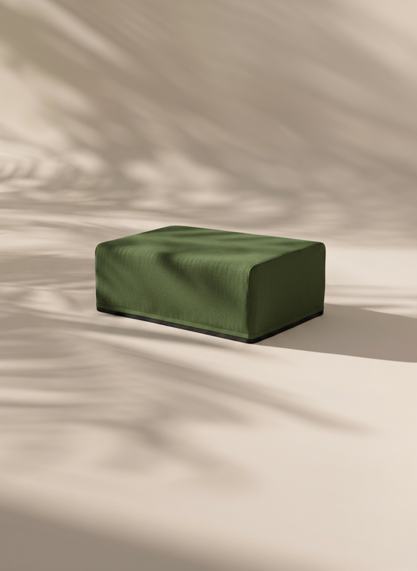 Modo Ottoman - Performance Fabric - Sage