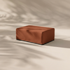 Modo Ottoman - Performance Fabric - Terracotta