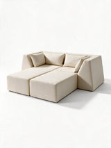 Modo 2 Piece (86") High-Arm Sofa - Boucle