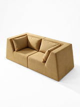 Modo 2 Piece (86") High-Arm Sofa - Performance Fabric - Chamomile