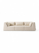 Modo 3 Piece (126") High-Arm Sofa - Boucle