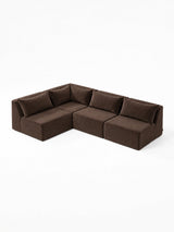 Modo 4 Piece Sectional (Armless) - Portobello