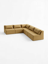Modo 5 Piece Sectional (Armless) - Chamomile