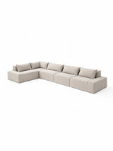 Modo 5 Piece Sectional (Classic) - Marshmallow