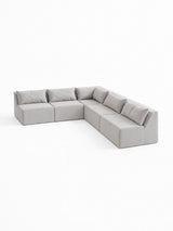 Modo 5 Piece Sectional (Armless) - Natural
