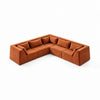 Modo 5 Piece Sectional (Corners) - Terracotta
