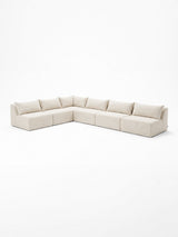 Modo 6 Piece Sectional (Armless) - Boucle