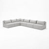 Modo 6 Piece Sectional (Armless) - Natural