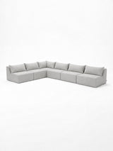 Modo 6 Piece Sectional (Armless) - Natural