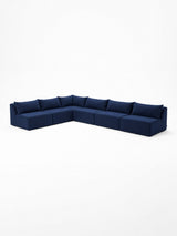 Modo 6 Piece Sectional (Armless) - Pacific