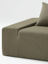 Modo 2 Piece (102") Sofa + Ottoman - Performance Fabric - Sage