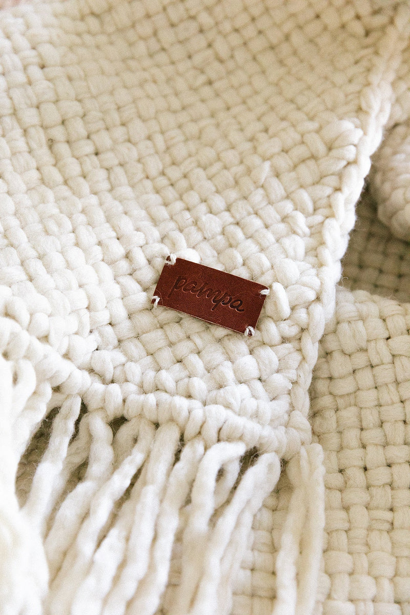 Monte Throw - Natural White