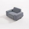 Modo Armchair Outdoor - Navy with Stone Aluminum