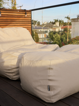 Dume Ottoman Outdoor - Oat