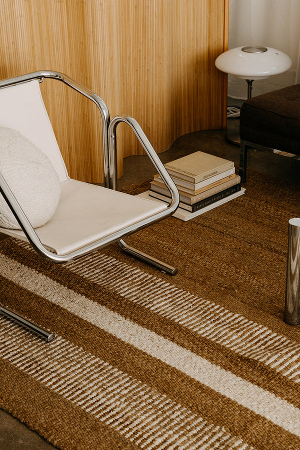 Catalina Rug Latte & Natural White | 6'6" x 9'8"