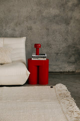 Classica + Fringe Rug Natural White | 4'6" x 6'8"