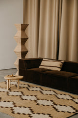 Malena Rug Camel, Bone & Coffee | 6'6" x 10'0"