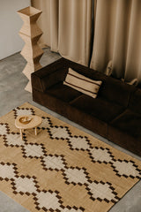 Malena Rug Camel, Bone & Coffee | 6'6" x 10'0"