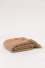 Puna Llama Throw - Oat