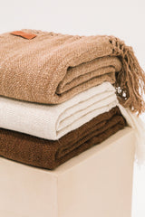 Puna Llama Throw - Oat